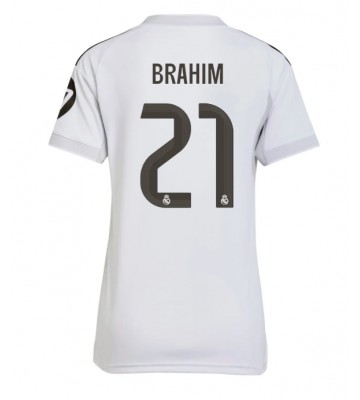 Real Madrid Brahim Diaz #21 Replik Heimtrikot Damen 2025-26 Kurzarm